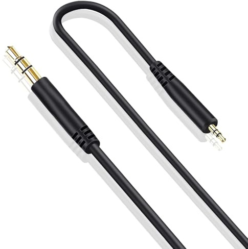 Replacement Audio Cable 3.5mm to 2.5mm Jack for Bose Headphones (No Mic) | Aux Cord Wire, Compatible with Bose 700 QuietComfort Ultra QC25 QC35 QC35II QC45 JBL Tune 710BT 720BT 670NC 760NC Headphones