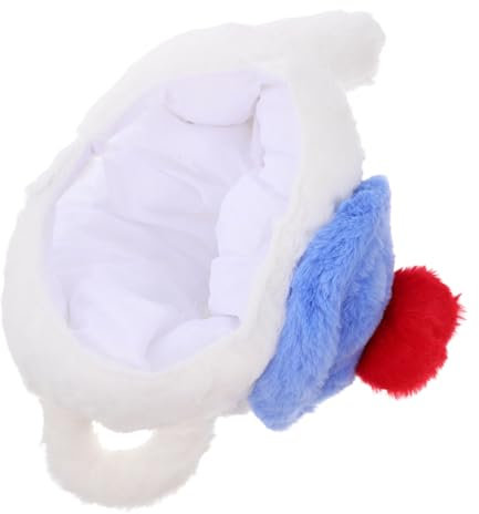 MAGICLULU Plush Teapot Hat Funny Plush Headgear Cute Tea Kettle Hood Photo Props Hat for Adults and Boys and Girls Halloween Tea Party Favors