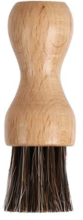 CHDZSW 1 spazzola per verdure in legno, setole naturali, adatta per piatti, verdure, frutta, cucina