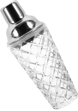 VINTORKY Coctelera De Con Tapa De Inoxidable Shaker Para De Cócteles y Bebidas Diseño Elegante y Bares Para Preparar Porciones