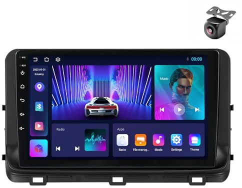 Android 14 Autoradio per Kia Ceed 3 CD 2018 2019 2020 2021 2022 2 DIN Stereo Car Tablet Pollici Schermo MP5 Lettore Multimediale Receiver GPS con RDS FM SWC Carplay Android Auto (M100CP 4core 1+32G)