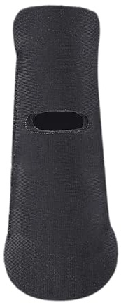 MERIGLARE Fingerschiene Wraps Finger Brace Non Slip für Frauen Männer Weiche Finger Unterstützung Ärmel Schutz für Volleyball Basketball, Schwarz, S