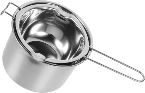 MAGICLULU Olla para Baño María 600ml Acero Inoxidable con 16cm Olla Externa para Derretir Cera y Chocolate, Juego de Utensilios Cocina para Repostería y Baño María en Estufa