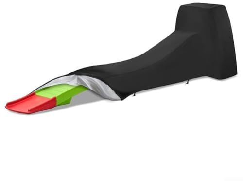 Cubierta de rodillo para subir y bajar, protector contra el polvo impermeable para juegos al aire libre con tela Oxford resistente a los rayos UV, cordón resistente al viento, protector de juguete de
