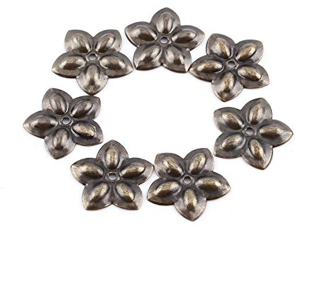 Tnfeeon 100pc Vintage Polsternägel Bronze Metallanhänger für Möbel Sofa Schuhtür Dekorative Tack Stud(23mm)