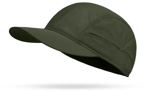 CLAPE Wasserabweisend Basecap Herren Damen Schnelltrocknend Sport Kappe | Verstellbar,Einfarbig Schirmmütze,Sonnenschutz Sommer Baseball Cap für Wandern,Camping,Laufen,Outdoor