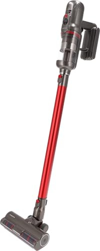 PUPPYOO 05069 Aspirapolvere Scopa senza sacchetto Senza fili, 585 W, 73 Decibel, Plastica, Grigio