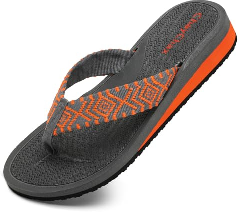 ChayChax Infradito Donna Zeppa Sandali da Spiaggia Leggero Ciabatte Estive Pantofole all’Aperto Antiscivolo