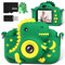 GREENKINDER Kinderkamera,2.0”-Bildschirm Kinder Kamera mit 32GB Karte, 20MP & 1080P HD Selfie Digitalkamera Kinder, Dinosaurier Geschenke für 3-12 Jahre Jungen und Mädchen
