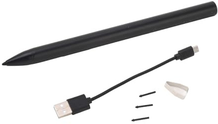 Penna stilo, penna digitale ricaricabile in lega di alluminio per HP Pavilion, penna stilo ricaricabile penna per laptop con sensibilità alla pressione a 4096 livelli