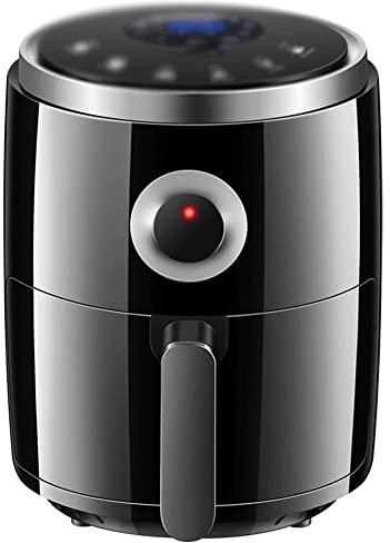 Freidora de aire 3L de gran capacidad con menús Pantalla táctil LED Control de tiempo/temperatura ajustable Freidoras de aire para uso doméstico Cocina sin aceite 1200W Freidora de aire eléctrica
