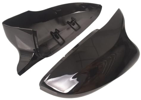 Spiegelkappe Für VW Für Golf MK6 VI 6 Für Touran 2008-2015 Helle Schwarz Auto Spiegel Abdeckung Rückspiegel Abdeckung Schutz Kappe Auto Styling Rückspiegel Spiegelkappen