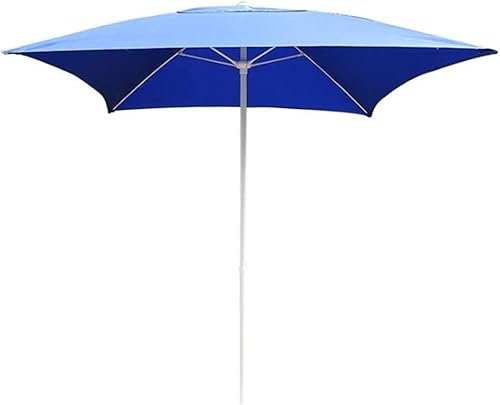 Parasol de Jardin Exterieur, Parasol Extérieur, Parasol de jardin rectangulaire de 6,6 pieds / 2,0 M, auvent de parasol résistant aux UV, facile à ouvrir for la plage, balcon, terrasse, jardin, abri e