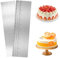 Raspador de Glaseado, Rascador de Tartas de 12 Pulgadas, Rascador de Metal de Pasteles, Cake Scraper Icing Raspador con Escalas, Espátula para Crema de Mantequilla para Mousse Cream Sugarcraft