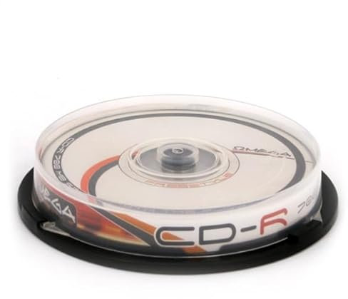 CD-R 700MB 52X, boîte de 10 unités, idéal pour enregistrer de la Musique, des données et des sauvegardes.