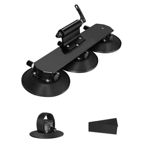 Bike Fork Mount Vacuum Suction Roof-Top Bike Carrier Rack for Car Bicycle Rack Sucker Car Roof Road Universal Holder(Black for 1 bike)