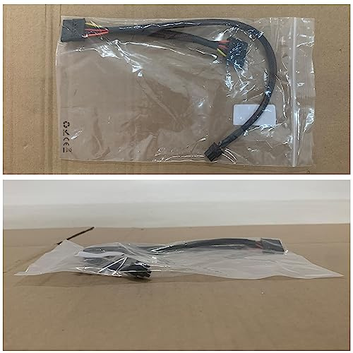 Lafeier Mini cable de alimentación SATA de 6 pines a 15 pines X2 para Vostro 3650 3653 3655 computadora de escritorio HDD SSD Expansión