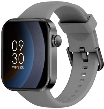 Smartwatch Uomo Donna, 1.85 Orologio Smartwatch con Effettua/Risposta Chiamate, 140 Sportive Smart Watch con Contapassi/Sonno/Cardiofrequenzimetro/SpO2, Impermeabil IP68 Smartband per Android iOS