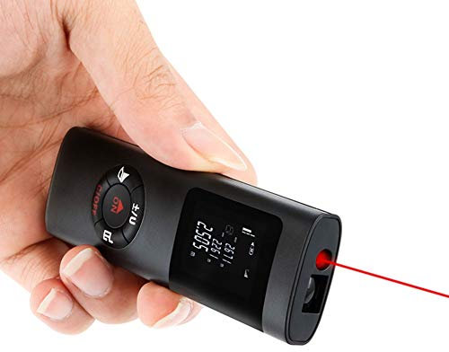 FXxswey Mesure Laser 40 m - Télémètre Laser Rechargeable, Distance, Surface, Volume