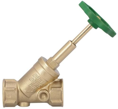 Schlösser Schrägsitzventil KFR Absperrventil Oberteil steigende Spindel DVGW Ausführung Schrägschlitzventil ohne Entleerung, Größe 1 1/4''