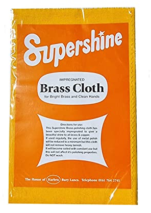 Professional Brass Polishing Impregnated Cotton Cloth 44cm x 31cm