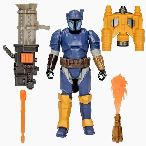 Star Wars Epic Hero Series Paz Vizsla-actionfigur på 10 cm och utrustning
