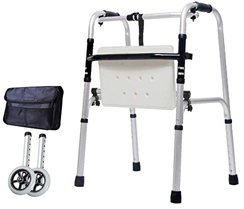 Andador, Andador Andadores Plegables Accesorios Extraíbles Andador Liviano Para Personas Mayores Altura Ajustable Para Personas Mayores Andador De Rehabilitación