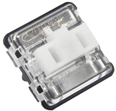 SXFSFEF Interruptor de Teclado de Chocolate de Perfil bajo Choc Switch 1350 for Teclado mecánico marrón Rojo (Color : Choc White 10 pcs)