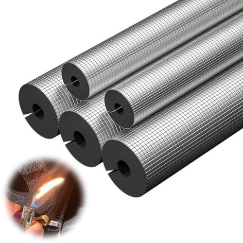 22-114mm Schaumstoff-Rohrisolierung Selbstklebend Isolierschlauch RohrDämmung, Schaumstoffschlauch Rohrmanschette Für PPR-Wasserrohrisolierung, 15/20/30mm Wandstärke(60mmx20mmx95cm)