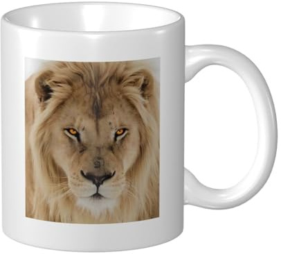 Tazza Da Caffè Lion Flags Tazze Di Caffee Personalizzato Latte Mug Uomini Tazza Innamorati, Per Compleanno, Fidanziati, Merenda, 330ml