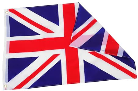 Bandiere Inglese Resistente con Cuciture Rinforzate Decorazione per Ed Esterno Resistenti Sbiadimento