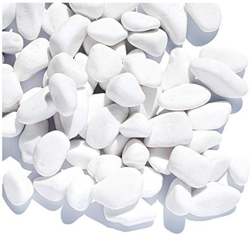 MGS SHOP Dekokies Zierkies Deko DIY Kies Granulat Splitt - Farbe wählbar (5 kg, Schneeweiß 5-15)