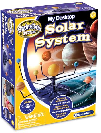 Brainstorm TOYS E2052 Desktop Solar System, Multicolor