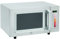 METRO Professional Microondas GMW1125, acero inox, 51.1 x 43.2 x 31.1 cm, 25 L, 100 programas, temporizador 60 min, plato de max Ø 30.5 cm, plata