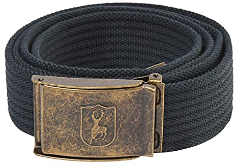 Deerhunter Canvas Belt Dark Anthracite