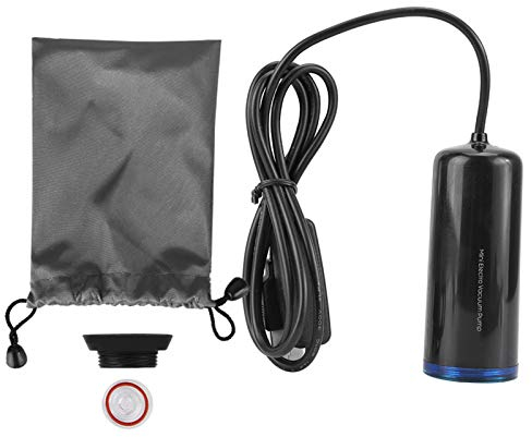 Compression Vacuum Pump, ABS Mini Electric Automatic Bag Vacuum Pump Machine Receiving Bag 5V