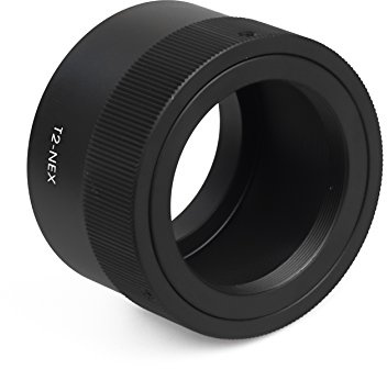 T2-NEX objektivadapter kompatibel med Sony NEX E-Mount kameror