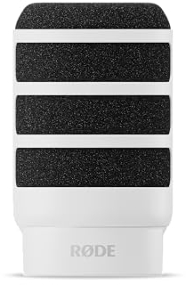 Filtre anti-pop RØDE WS14 Premium pour PodMic et PodMic USB (Blanc)
