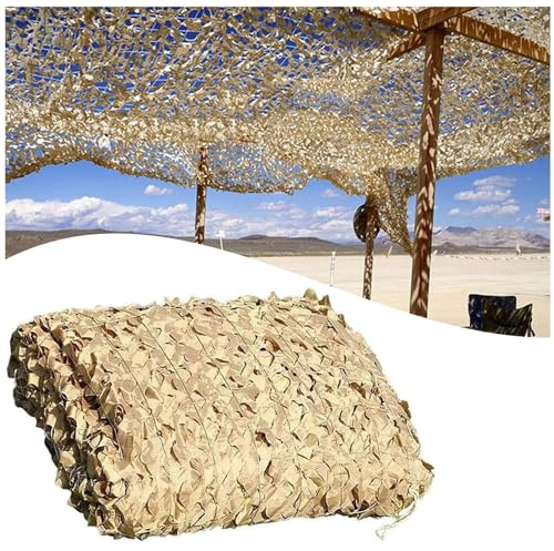 210D Camo Netting Jungle Camouflage Net Camping Military Hunting Shooting Sunscreen Sun Shade Sail Für Sunshade Camping Shooting Hunting Dekoration Shelter Shade Mesh Tarp(Size:7x12m/22.9x39.3ft)