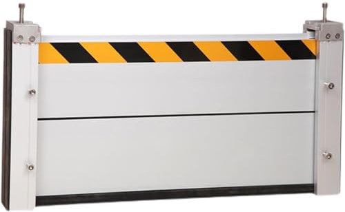 JXIPANUL Hochwasserschutzbarriere für Straßen, Höhe 40 cm, Außengaragentüren, Hochwasserschutzbarriere, Kellerfenster, Hochwasserschutzbarriere, abnehmbar und wiederverwendbar, (Größe: 80 x