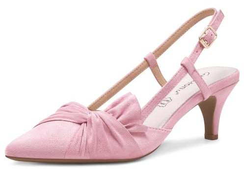 Greatonu Women Shoes Comfortable Kitten Heels Slingback Dress Pumps
