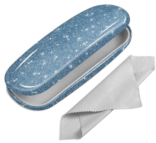 FINTIE Hardcase Brillenetui für Damen und Herren | Tragbare Brillen Etui mit Brillenputztuch, für Lesebrillen & Sonnenbrillen