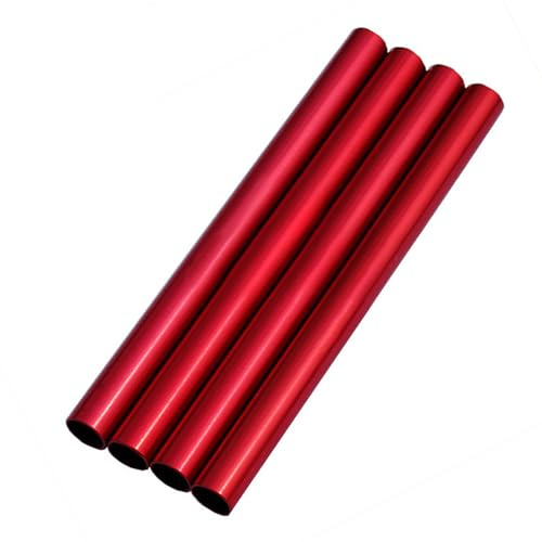 Zeltrohr-Ersatz-Stange aus Aluminiumlegierung, Zeltstange, Reparaturrohr, Zelt-Verbindungsrohr, Campingzelt-Zubehör, 4 Stück