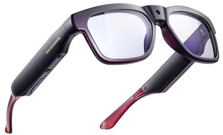 OHO 4K Ultra-Lightweight Smart Glasses, AI Chat & Real-Time Translation, OHO App Supported, Record-While-Charging, UV400 Lens