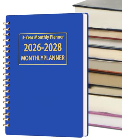 Kalender | Monatsplaner 2026-2028, Organizer für Geschäftsmanagement Schule Zuhause | Büro Schreibtisch Studenten Kinder