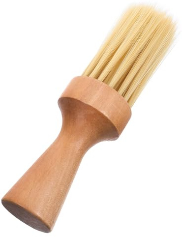 Anneome Bartbürste mit Borsten und Holzgriff für Herren Komfortable Borsten zur Bartpflege und Styling Reiseaccessoire für Gepflegten Bart Unterwegs