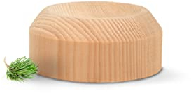 Zirbenkugel Ablageteller - für 7cm Kugeln - luftgetrocknetes Zirbenholz