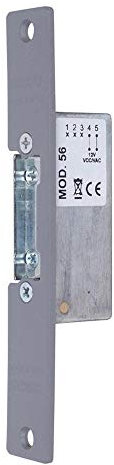 ABREPUERTA ELECTRICO DORCAS AUTOMATICO TEMPORIZADO REGULABLE PLACA CORTA S SERIE 56 ATF/MG GRIS 5632003/SG