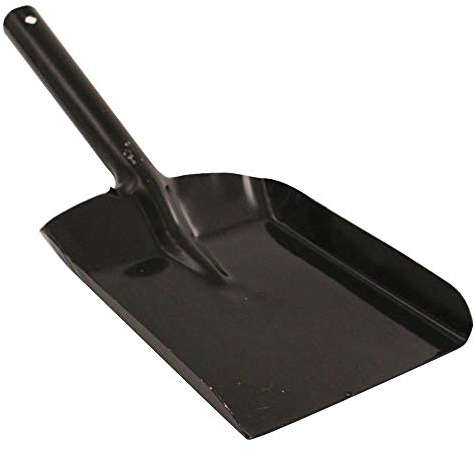 Kohlenschaufel, Metall, Schwarz
