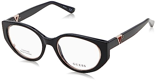 Guess Damen GU2885 Sonnenbrille, schwarz (Shiny Black), 52/20/140